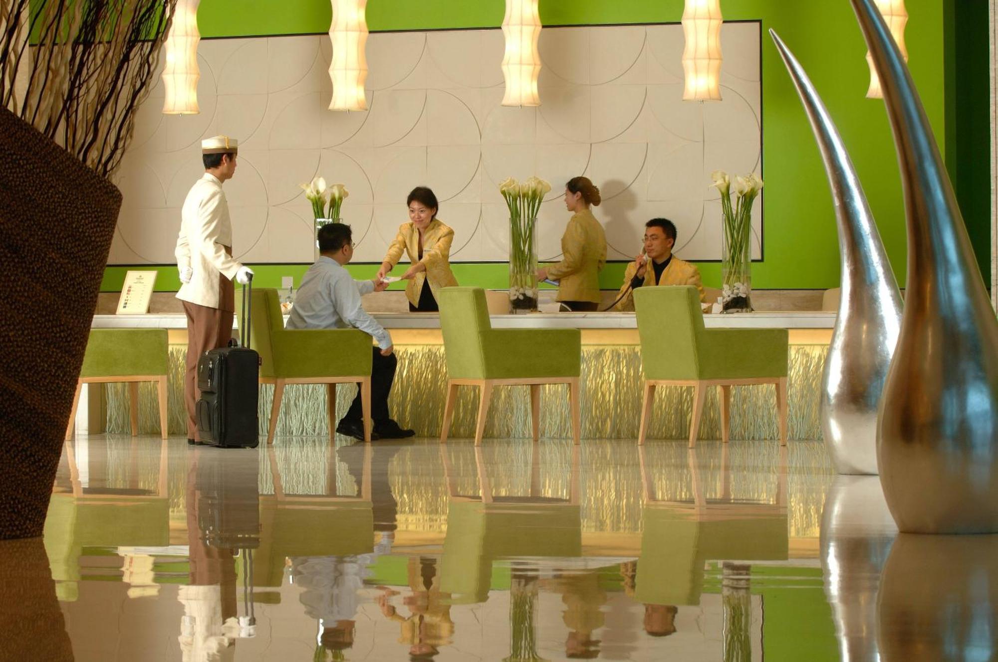 Weihai Haiyue Jianguo Hotel Esterno foto