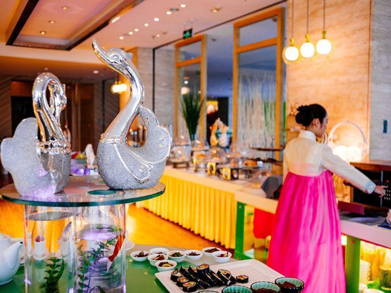 Weihai Haiyue Jianguo Hotel Esterno foto