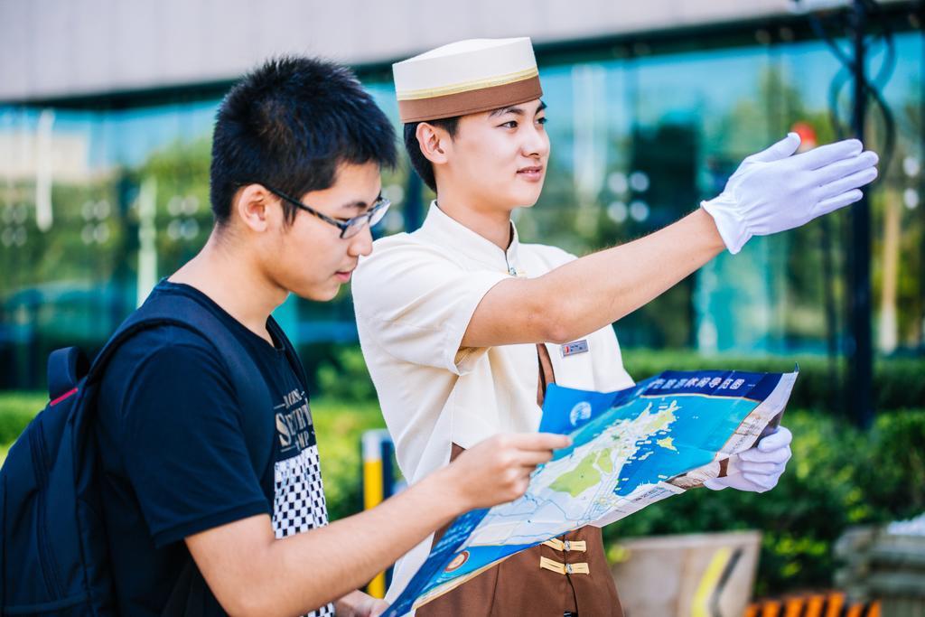 Weihai Haiyue Jianguo Hotel Esterno foto