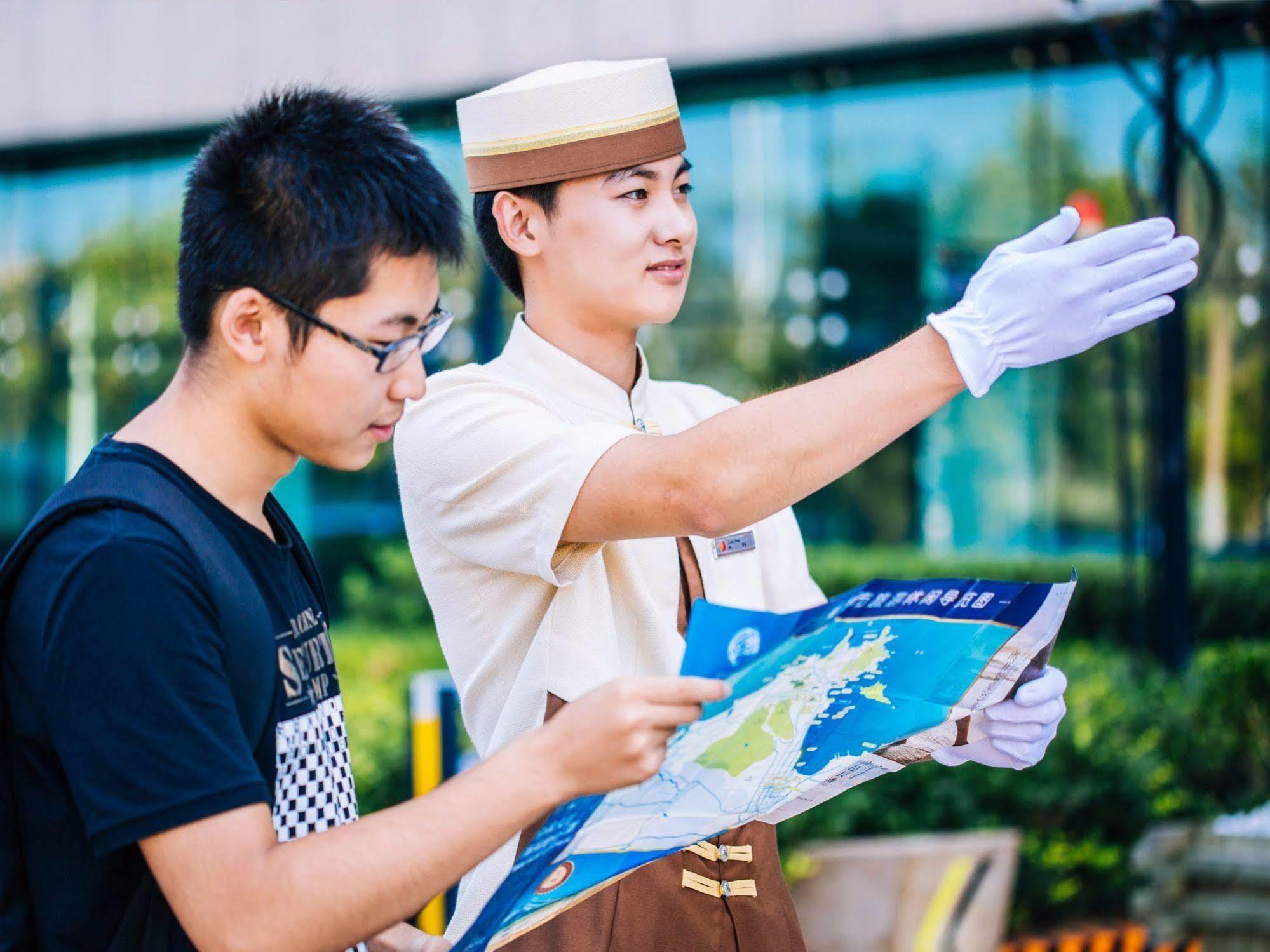 Weihai Haiyue Jianguo Hotel Esterno foto