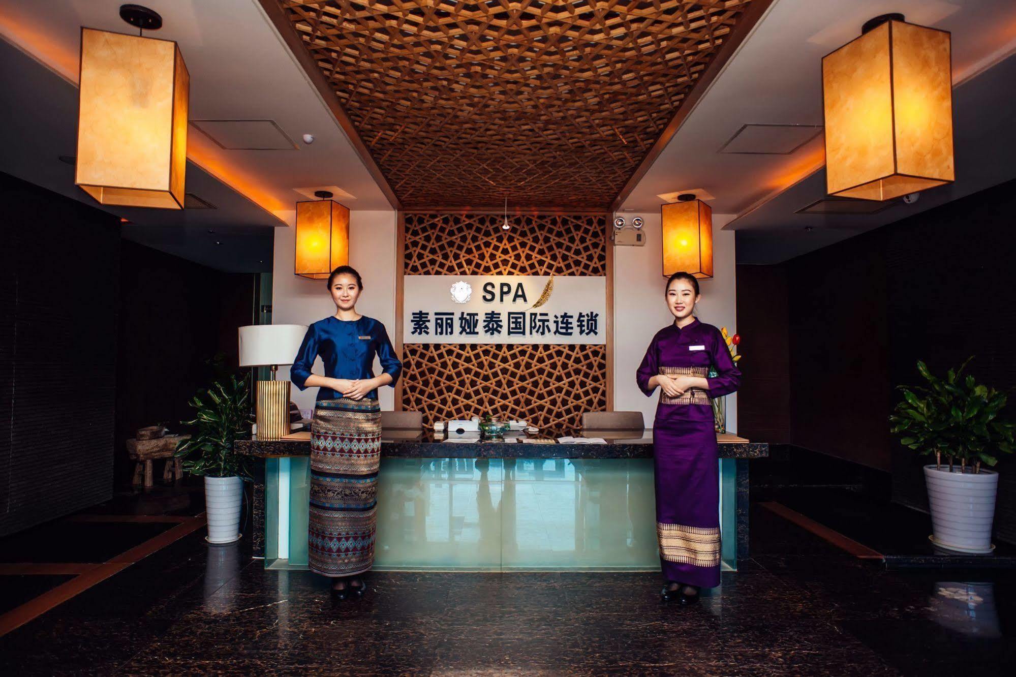 Weihai Haiyue Jianguo Hotel Esterno foto